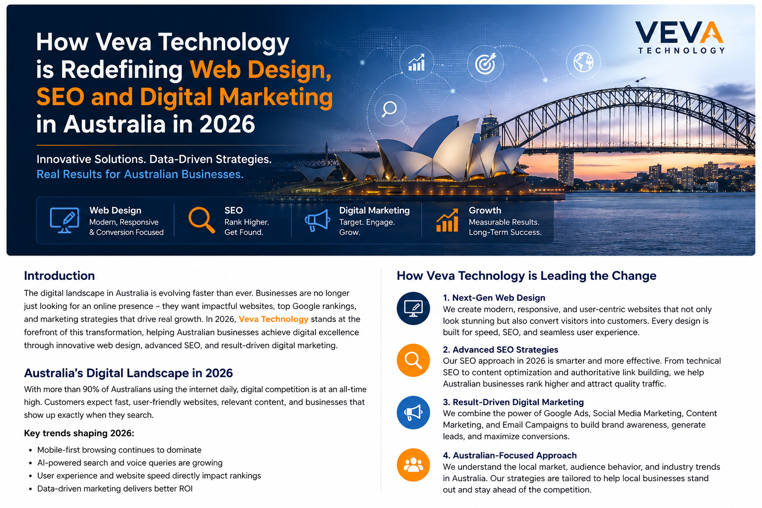 How Veva Technology Is Redefining Web Design, SEO and Digital Marketing in Australia in 2026